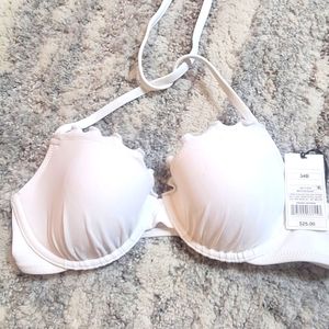 Shade bikini white top